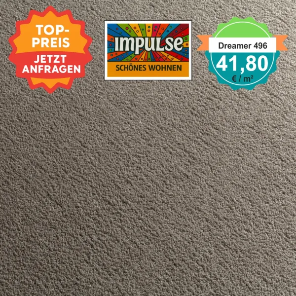 JAB Dreamer 496 – Velours Teppichboden 4 m  41,80 €/m²